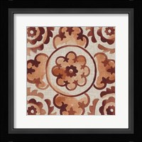 Elemental Tiles I Framed Print