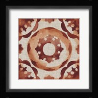 Elemental Tiles III Framed Print