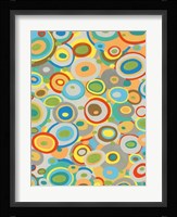 Overlapping Ovals I Framed Print