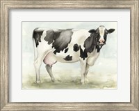 Watercolor Cow I Fine Art Print