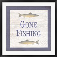 Gone Fishing Salmon Fine Art Print