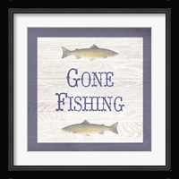 Gone Fishing Salmon Fine Art Print