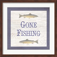Gone Fishing Salmon Fine Art Print