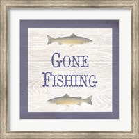 Gone Fishing Salmon Fine Art Print