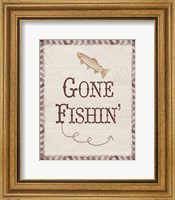Gone Fishin' Fine Art Print