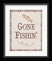 Gone Fishin' Fine Art Print