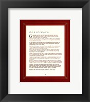 Desiderata Fine Art Print