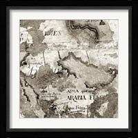 La Mappa II Fine Art Print