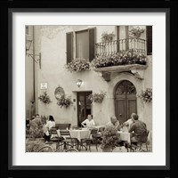 Tuscany Caffe VI Framed Print