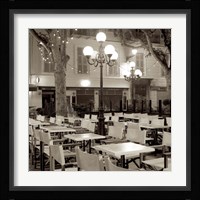 Cote d'Azur Cafe I Framed Print