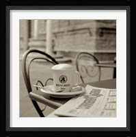 Tuscany Caffe VI Framed Print