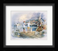 Fishing Dock A Fine Art Print