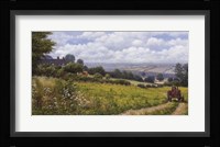 Tractor At Little Eaton Fine Art Print