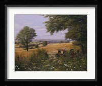 Red Tractor Fine Art Print