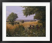 Red Tractor Fine Art Print