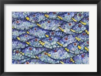 Mosaic School At Sea Fine Art Print