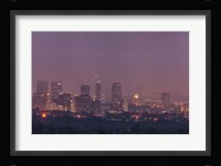 LA's Early Morning Light Framed Print