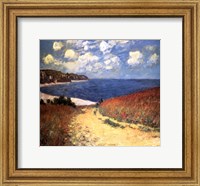 Meadow Rd. to Pourville Fine Art Print