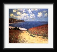 Meadow Rd. to Pourville Fine Art Print