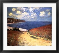 Meadow Rd. to Pourville Fine Art Print