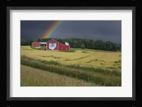 Ohio Farm Rainbow Fine Art Print