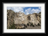 Mount Rushmore In Day Framed Print