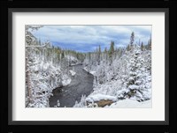 Yellowstone Winter In Fall Fine Art Print