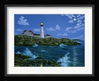 Portland Head Light Framed Print