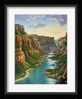 Colorado River - Grand Canyon Framed Print