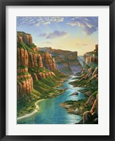 Colorado River - Grand Canyon Framed Print