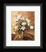 Late Summer Roses Framed Print