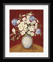 Floral P Framed Print
