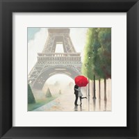 Paris Romance II Framed Print