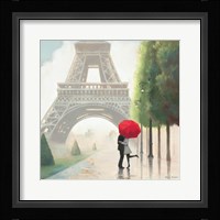 Paris Romance II Framed Print