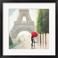 Paris Romance II Framed Print