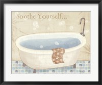 Mosaic Bath I Fine Art Print