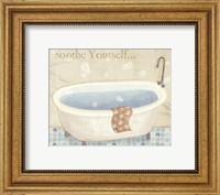 Mosaic Bath I Fine Art Print