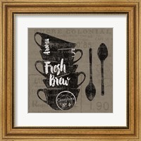 Linen Coffee III Fine Art Print