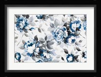 Scent of Roses Indigo Fine Art Print