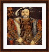 Portrait of Henry VIII E Fine Art Print
