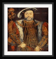 Portrait of Henry VIII E Fine Art Print