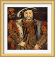 Portrait of Henry VIII E Fine Art Print