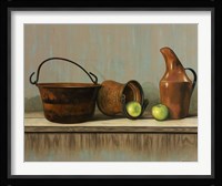 Rustic Cooking Pots Fine Art Print