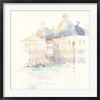 Venice Evening Square Framed Print