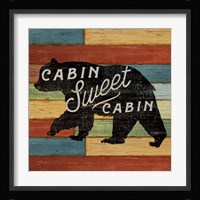 Lake Lodge IV Framed Print