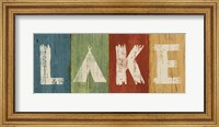 Lake Lodge V Fine Art Print