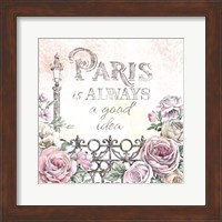 Paris Roses IV Fine Art Print