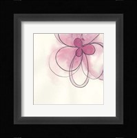 Floral Gesture I Framed Print