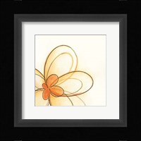 Floral Gesture IV Framed Print