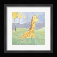 Quinn's Giraffe Framed Print